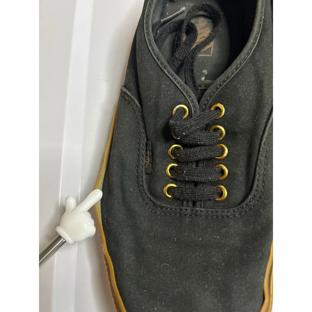 Vans Black Canvas Sneakers Mens Size 10